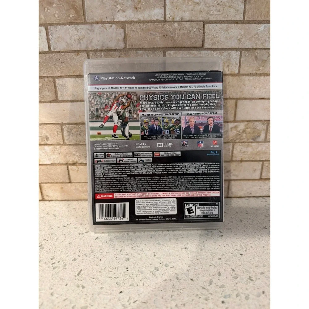 Madden NFL 13 PS3‎ Football Video Game